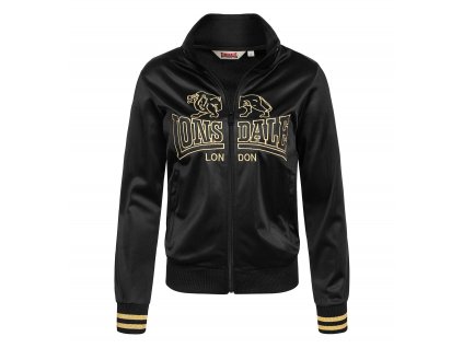 Lonsdale black gold tracksuit top