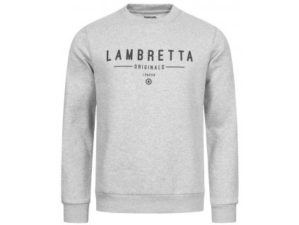 mikina Lambretta Originals šedá