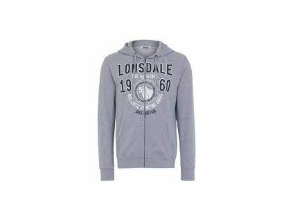 mikina Lonsdale Marl Grey