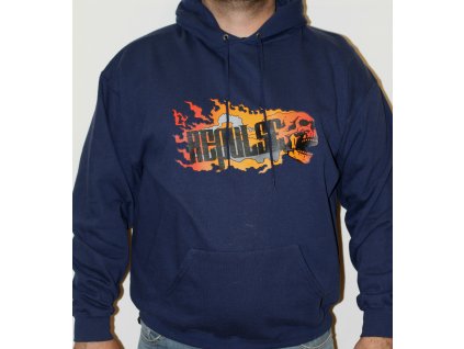 mikina Repulse  blue / orange