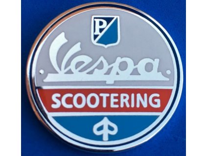odznak  SC109 - VESPA SCOOTERING - PIAGGIO