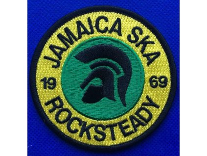P178 nášivka  JAMAICA SKA ROCKSTEADY 1969 PATCH