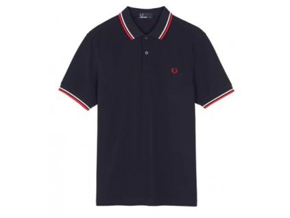 polokošile Fred Perry Navy/White/Red