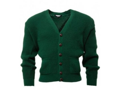 Relco London Cardigan Bottle Green