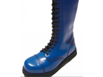 Boty Boots and Braces blue