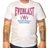 Triko Everlast white / red sign