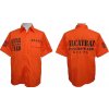 košile Banned Alternative Alcatraz orange