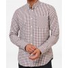 košile Ben Sherman black red dlouhý rukáv