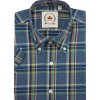 košile Relco London  Grey Check Shirt