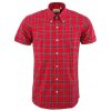 košile Relco London Red Check Ladies L
