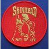 P259 - SKINHEAD BOOTS PATCH RED