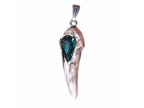 Přívěsek z paroží a Swarovski