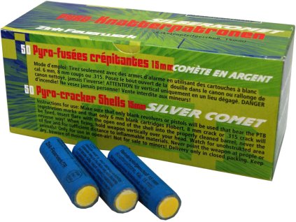 14713 1 pyro svetlice zink knatterpatronen silber 50ks