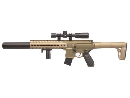 14872 1 vzduchovy samopal sig sauer mcx scope fde
