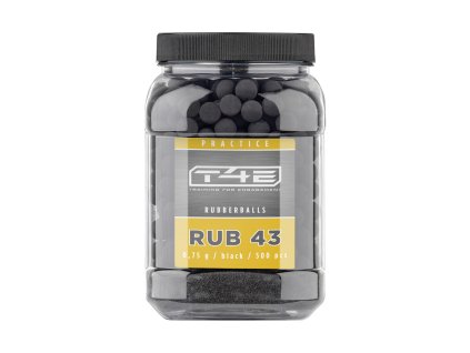 18604 1 gulocky t4e rubber ball prac series cal 43 0 75 g 500ks
