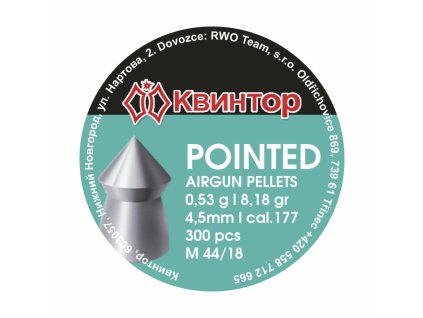 2548 1 diabolo kvintor pointed cal 4 5mm 300ks