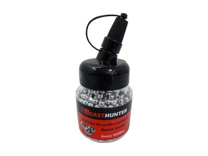 2572 1 ocelove gulicky do praku beast hunter 6mm 1000ks