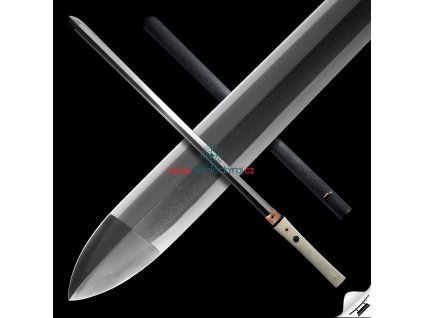5121 aichi tsurugi ken sword tamahagane s oboustrannym hamonem suguha