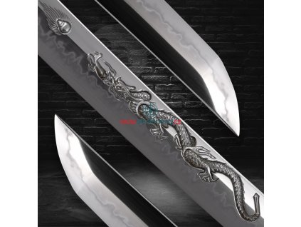 5184 shirasaya ichimondji ucushi japanese sword t 10 steel choji hamon