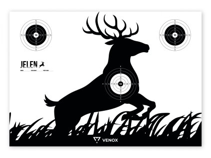 37109 papierovy terc venox jelen 61x43cm 10ks