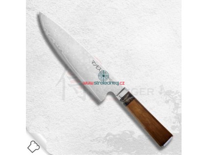nůž šéfkuchaře Chef 230mm Dellinger Manmosu - Professional Damascus