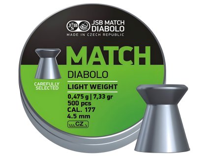 49 1 diabolo jsb match pistol 500ks cal 4 51mm