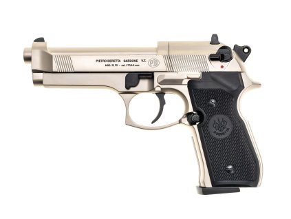 5326 1 vzduchova pistol umarex beretta m 92 fs nikel kalibru 4 5 mm olovo diabolo