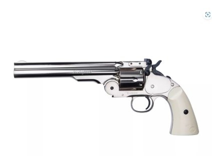538 1 vzduchovy revolver asg schofield silver kalibru 4 5