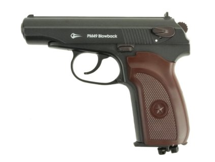 Vzduchová pištoľ Borner PM49 BlowBack 4,5BB 120m/s 3J