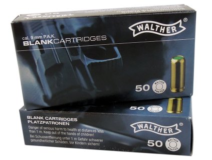 5560 1 startovacie naboje 9mm pistole 50ks walther