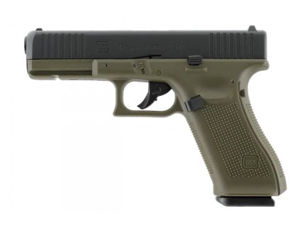 59410 vzduchova pistol umarex glock 17 gen5 blowback battlefield green 4 5mm