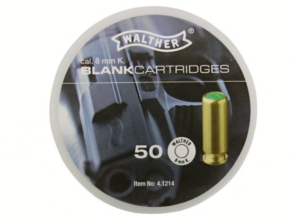 6109 1 startovacie naboje 8mm pistole 50ks walther