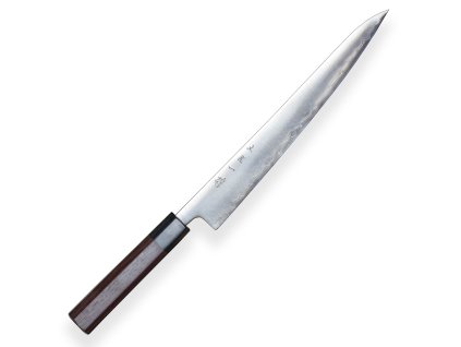 61583 nuz sujihiki slice 240 mm hokiyama tosa ichi dark octagonal