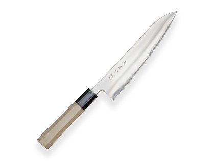 61592 nuz chef gyuto 210 mm hokiyama tosa ichi white octagonal