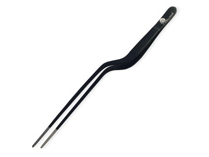 60451 multifunkcni zahnuta pinzeta pro kuchare dellinger black 300 mm