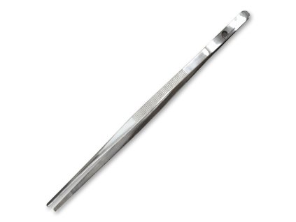 60796 multifunkcni grilovaci bbq pinzeta pro kuchare dellinger silver 400 mm