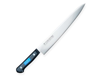 62777 platkovaci nuz sujihiki 240mm sakai takayuki molybden steel