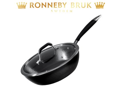 61081 hluboka panev litinova 28 cm se sklenenou poklici ronneby bruk 104280
