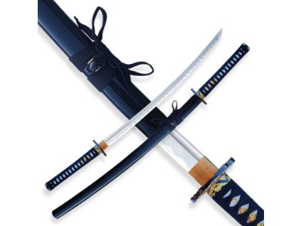 27796 katana jamagumo z uhlikovej ocele aisi 1045 lestena imitacia hamonu