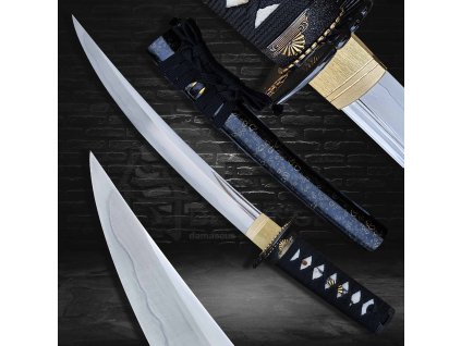 29437 japonska tanto sutepuru t 10 mono steel real choji hamon
