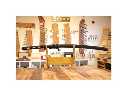 30773 6 katana kasumi z ocele aisi 1045 s lestenou imitaciou hamonu