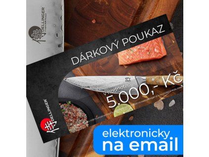 Elektronický poukaz v hodnotě 5.000 Kč