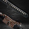 5181 sakura chirashi kashirae katana sword t 10 choji steel real choji hamon