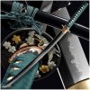 5007 tori japanese sword t 10 steel yokote choji hamon