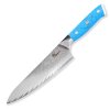 63464 nuz kuchynsky chef gyuto 210 mm dellinger blue stone vg 10 damascus