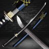 29443 katana dragon dream japanese sword t 10 steel real choji hamon yokote