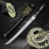 ST 130 wakizashi Tsunami Silver T 10, Choji Hamon1