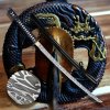 30824 10 katana sunekuai z uhlikovej ocele aisi 1045 s 3d imitaciou damasku