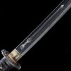25642 19 katana kokushibyo z japonskej ocele tamahagane obojstranne horimono