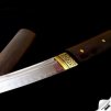 26446 12 japanese tanto shirasaya t 10 steel real choji hamon